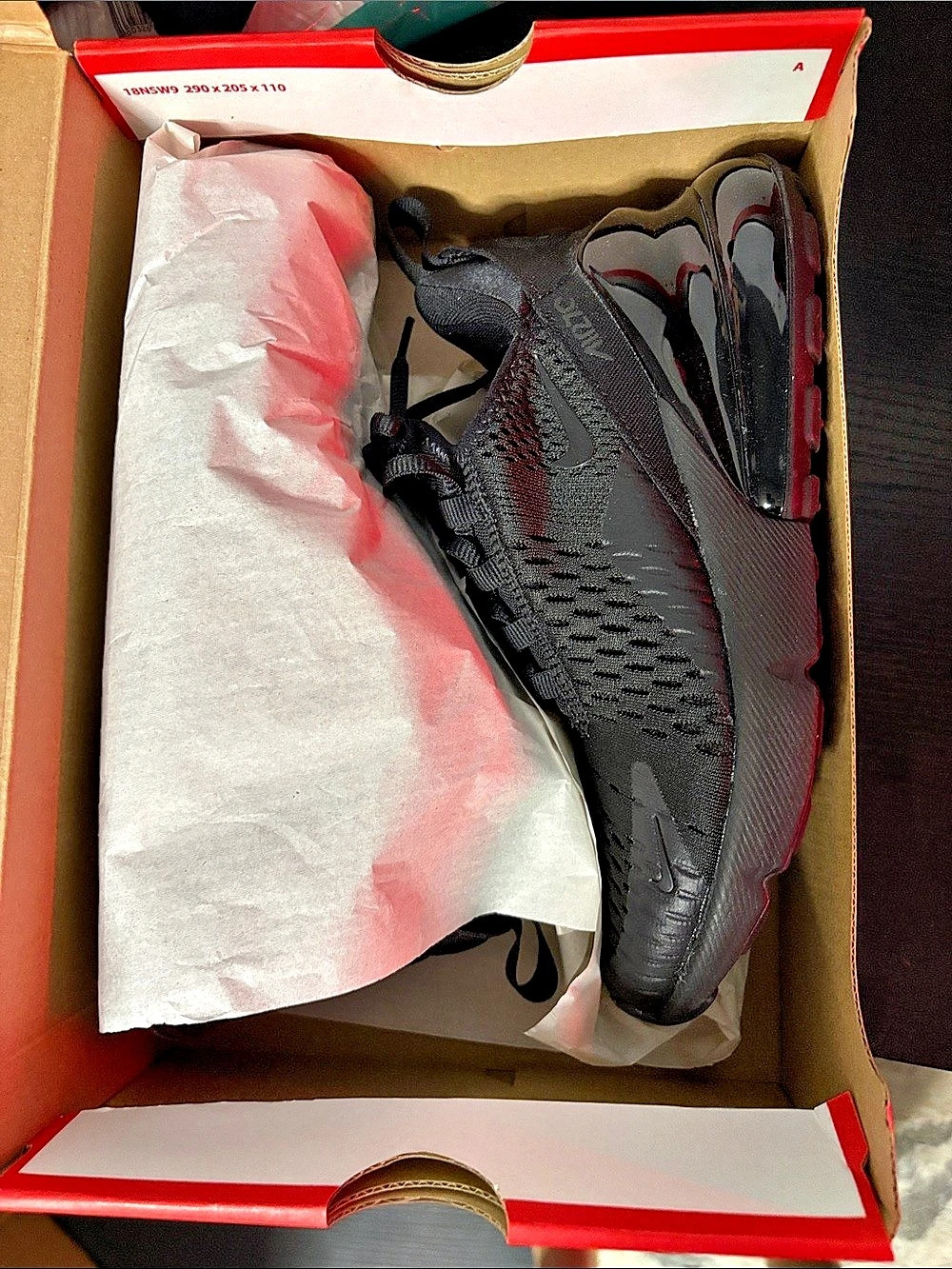 Nike Air Max 270 (GS) ) Black US 5Y
